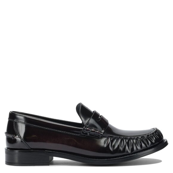 Prada Brushed Leather Loafers IT 40 Women - Picture 1 of 5